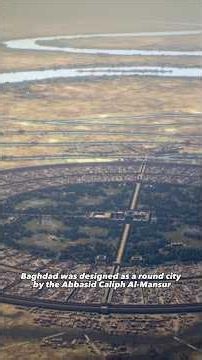 The Round City of Baghdad #history #middleages #medievalhistory