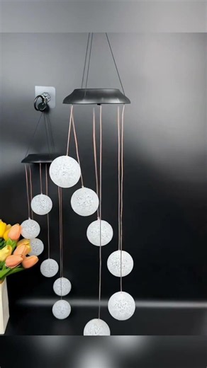 💡 Color Changing Led Mobile Ball Lights Garden Patio Solar Light Set 🔥 || #twrvoice #shortsfeed ||
