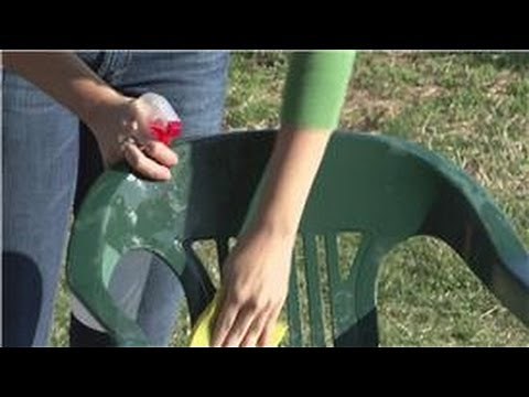 Housekeeping Tips : How to Clean Mold Off of Resin Chairs