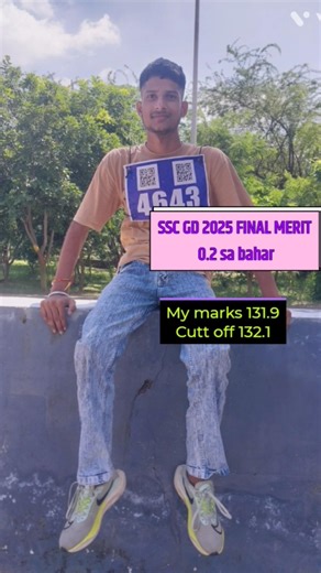 Ssc Gd final result out 2025 || #shortvideo #motivation #sscgd #mocktest #rojgarwithankit #2025