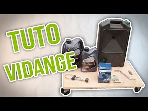 Tuto vidange (fourgon Renault Master)