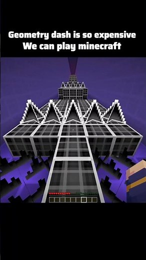 Geometry dash in Minecraft