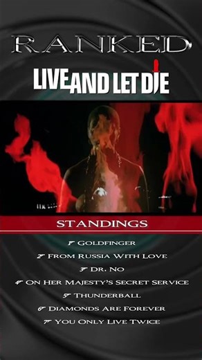 The best Bond song of all time - Live And Let Die
