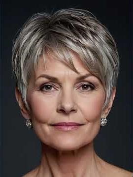 SHORT HAIR STYLES FOR WOMEN OVER 70