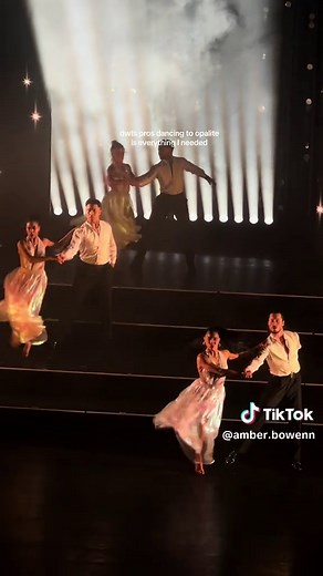 Dancing with the Stars Pros Shine in Opalite Performance