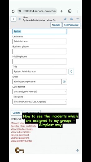 Learn Servicenow with Shivalika on Instagram: "How to see all the incidents which are assigned to my groups in list view in @servicenow ? - Simplest Way #servicenowadmin #didyouknow #techtips #servicenow #virałreels #adminhacks #explorepage #admin #adminhackday10"