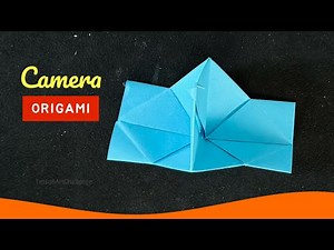 How to Make Origami Camera Easy | Traditional Origami | Relaxing Origami