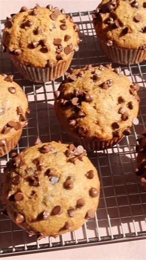 ⬇️ Recipe below! 🍎 Applesauce Chocolate Chip Muffins are super soft and fluffy muffins full of sweet apple flavours, warm spices, and gooey chocolate. They are the best! Recipe here - https://taffeybakery.com/applesauce-chocolate-chip-muffins/ or comment recipe to get it sent directly to your inbox! | Taffey Bakery