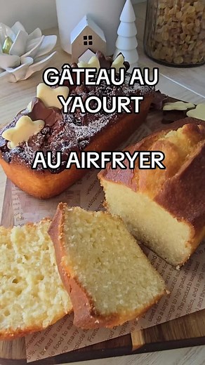Recette facile de gâteau au yaourt au Airfryer
