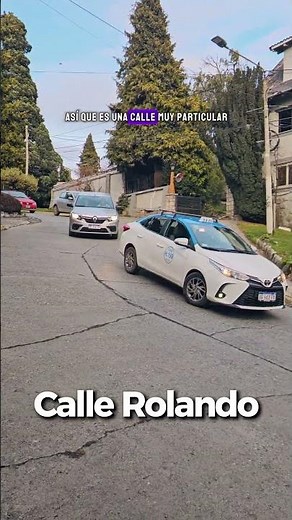 Calle Rolando en Bariloche