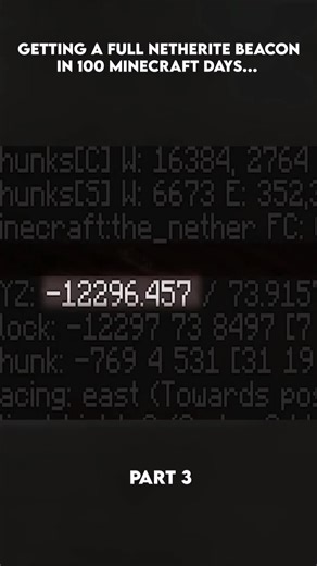 How to Create a Full Netherite Beacon in 100 Days