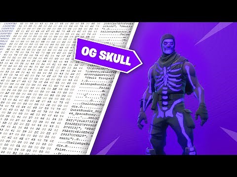 Fortnite - How To Get OG Skull Trooper! (Selectable Styles)