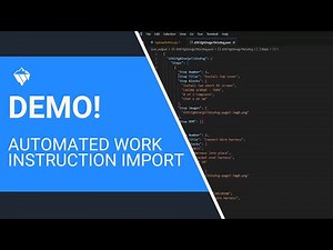 Demo: Import Your Existing Work Instructions into Pico MES