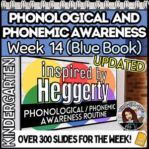 Phonological Awareness Intervention | Lessons | Kindergarten | Heggerty Week 14