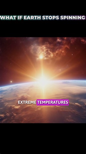 This is What Happens When Earth Stops Rotating💀
