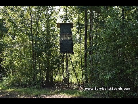Modifying a Tripod Deer Hunting Stand