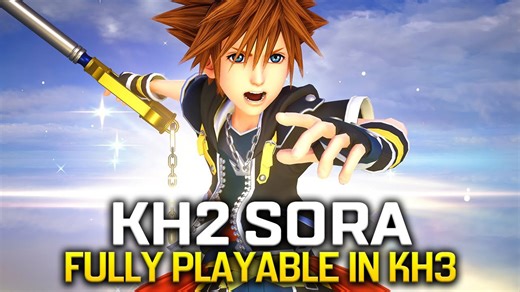 KH2 Sora Now Playable in KH3 With Full Moveset