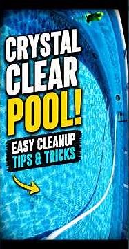 How I Got My Pool Crystal Clear FAST! 🏊 Easy Pool Cleaning Tips & Tricks