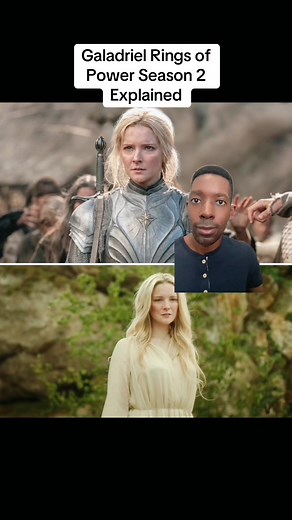 Galadriel and Sauron Rings of Power Season 2 Finale