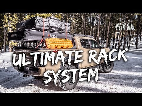 Ultimate Overland Bed Rack Setup on Tacoma | Front Runner + Diamondback = SWEET SWEET LOVE