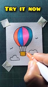Easy balloon drawing | All About Art