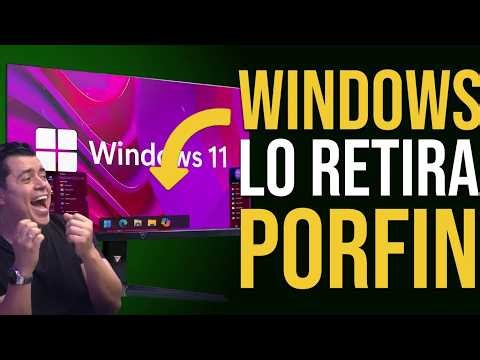 Windows 11 REPENTS and BACKS DOWN!