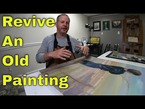 How to Oil Out a Painting Using Gamsol and Galkyd