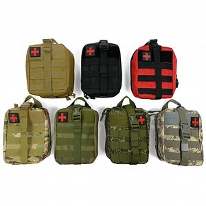 [Hot Item] Tactical Ifak Trauma Kits Pouch Containing Essential Life-Saving Materials Bleeding Control and Major Wound Treatments