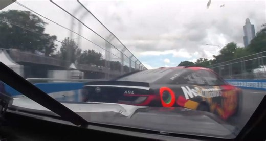 In-Season chaos: Bowman spins Wallace late at Chicago