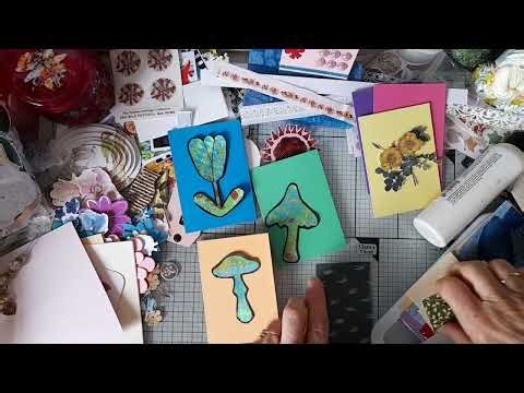 #stashbustmydesk - making notelets part 2