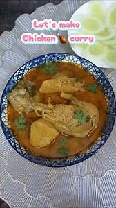 Dinner prep for husband💕|Chicken curry with rice♨️👌 #food #chicken #trending #ytshorts #shorts