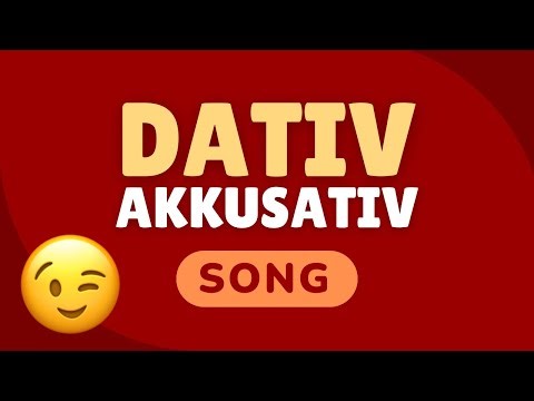 Dativ vs Akkusativ Song 🎧 Learn German Cases Fast | Deutsch Grammatik einfach erklärt