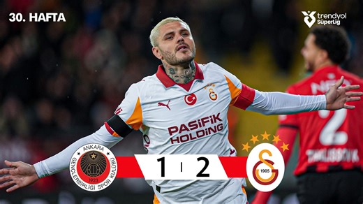 Gençlerbirliği (1-2) Galatasaray - Highlights/Özet | Trendyol Süper Lig - 2025/26