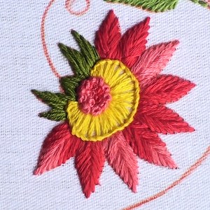 #flowerstitching #flowerquilting | Hand Embroidery Designs