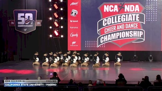 California State University - Fresno [2026 Pom Division IA Prelims] 2026 NCA & NDA College National Championship