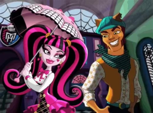 Cute Couple Moments Inspired by Monster High