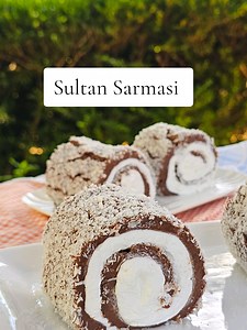 Sultan Sarmasi ricetta: rotolini di budino al cioccolato e cocco