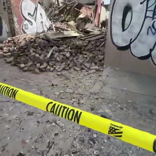 Baltimore Building Collapse Footage