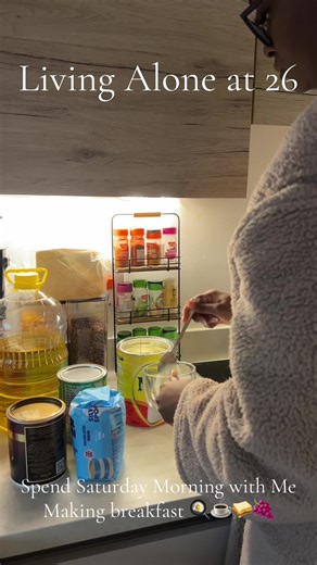 Living Alone at 26: A Saturday Morning Routine
