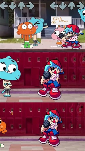 FNF Character Test Darwin Scream Gumball FNF Mods #shorts #fnf #funkyfriday #shortsfeed