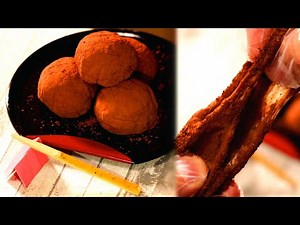 【余った餅レシピ】材料4つ！生チョコ×チョコ餅（チョコ大福）の作り方｜パンダワンタン