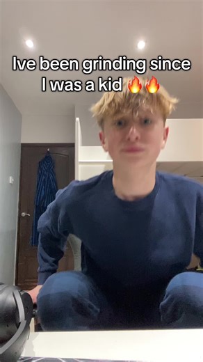 Been grinding tiktok since i was a kid.. #grind #olivertrojj #fyp