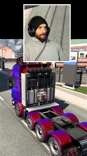 رحلة مع العشران… 🚛 #eurotrucksimulator2 #مغامرة #محاكي_الطريق #السفر_الطويل #ets2