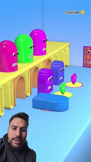 Box Monsters 👾💖 shorts #3danimation