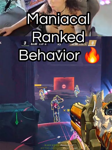 Maniacal Ranked Behavior 🔥 #marvelrivals #blackwidow ##natasharomanoff #competitive #rank