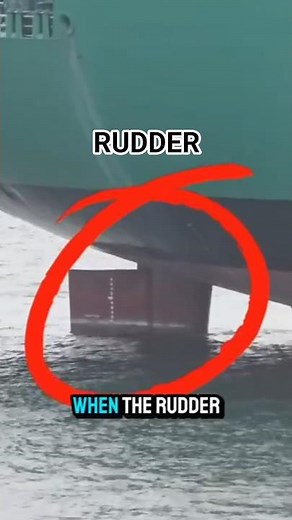 SHIP RUDDER #rudder