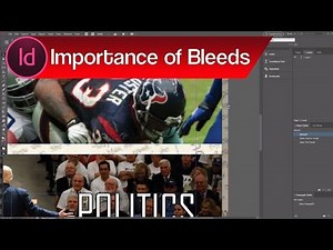 Adobe InDesign Tutorial: What are Bleeds? | Setting Bleed Guides & Exporting Documents with Bleeds