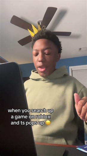 When you search on Roblox and “no results found” pops up: