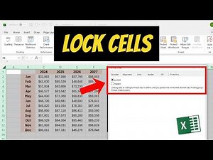 How to Lock Individual Cells in Excel