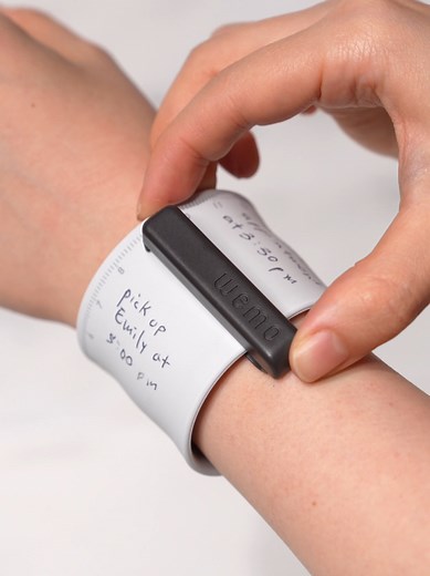 Nurse's Hand Hack: Reusable Silicone Wristband Note Pad